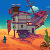 Free online html5 games - Ena The Circle 1 Desert Home Escape game 