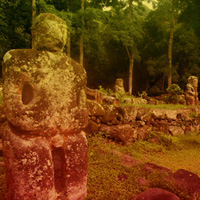 Free online html5 games - Big Statue Land Escape game 