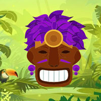 Free online html5 escape games - Tribe Forest Treasure Escape HTML5
