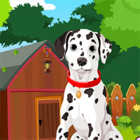 Free online html5 games - G4K Cute Dalmatian Dog Rescue  game 