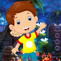 Free online html5 games - Games4King Glad Boy Rescue game 
