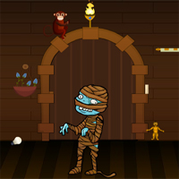 Free online html5 games - Games4Escape Halloween Party House Escape 12 game 