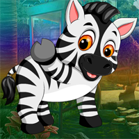 Free online html5 games - Vivacious Zebra Escape game 