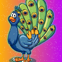 Free online html5 games - FG Gorgeous Peafowl Escape game 