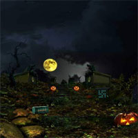 Free online html5 games - Mirchi The  Night Graveyard Escape game 