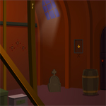 Free online html5 games - Zombie Skull House Escape game 