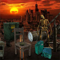 Free online html5 games - 5nGames Can You Escape Ghost Town game 