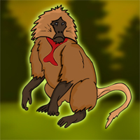 Free online html5 escape games - G2J Gelada Baboon Rescue from Cage