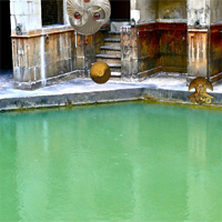 Free online html5 games - Roman Bath Escape game 