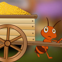 Free online html5 escape games - The Ant Must Find the Wheel of the Cart