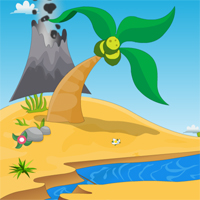 Free online html5 games - REPLAY Live Escape-Volcano Island game 