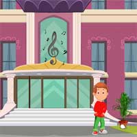Free online html5 games - Cute Boy Guitar Escape 2 Games2Jolly game - WowEscape 