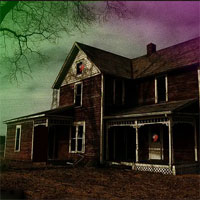 Free online html5 games - Ghost Forest House Escape game 