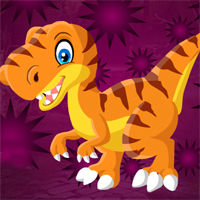 Free online html5 games - Games4king Velociraptor Dinosaur Escape game 