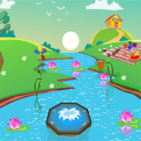 Free online html5 games - Small Girl Slide Escape game 