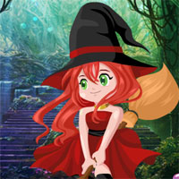 Free online html5 games - G4K Cute Witch Rescue 2  game 