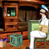 Free online html5 games - Steampunk Airship Escape YolkGames game 