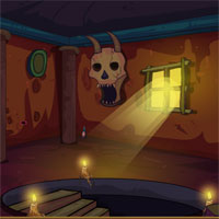 Free online html5 games - Ena The Circle 2-Skull Fort Escape game - WowEscape 