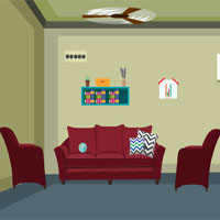 Free online html5 games - Cute Room Rescue game 