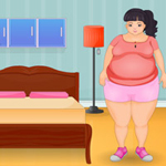 Free online html5 games - Fatty Girl Escape-Unlock Version game 