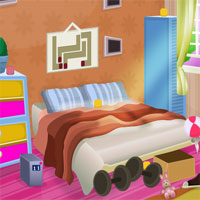 Free online html5 games - GB Cottage Modern Room Escape game 