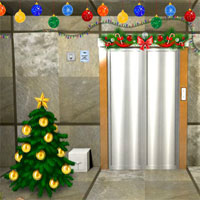 Free online html5 games - Christmas Elevator Escape Game game 