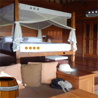 Free online html5 games - GFG Deluxe Cottage Room Escape game 
