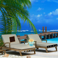 Free online html5 games - 365Escape Beach Resort game 