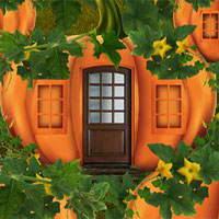 Free online html5 games - Pumpkin House Witch Escape 5nGames game 