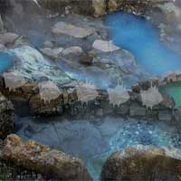 Free online html5 games - Hot Spring Mountain Escape game 