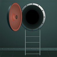Free online html5 games - Escape from Dark Submarine  game 