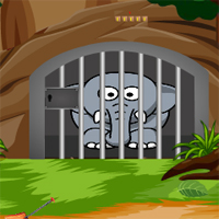 Free online html5 games - Top10NewGames Rescue The Little Elephant game 