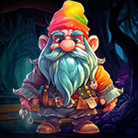 Free online html5 games - Delighted Gnome Escape game 