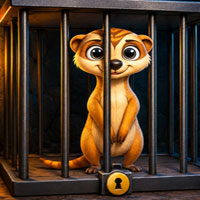 Free online html5 games - Free the Caged Meerkat game 