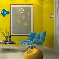 Free online html5 games - FirstEscapeGames Locked Modern House Escape 3 game 