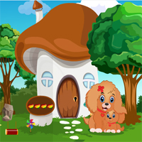 Free online html5 games - Games4King Cute Little Dog Rescue game 