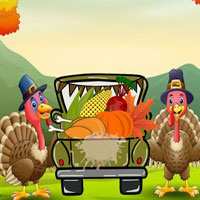 Free online html5 games - Thanksgiving Food Truck Escape game 
