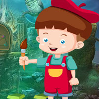 Free online html5 games - G4K Painting Baby Escape game - WowEscape 
