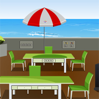 Free online html5 games - Beach Resort Escape game 