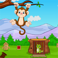 Free online html5 games - Games2Jolly  Baby Alligator Rescue game 