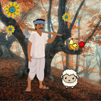 Free online html5 games - Farmer Locating The Cow game 