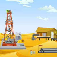 Free online html5 games - Pollution Factory Escape game 