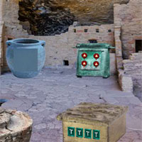Free online html5 games - FEG Escape Game Ruined House game - WowEscape 