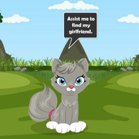 Free online html5 games - G2R Help To Find Cat Girlfriend game 