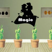 Free online html5 games - 8b Genie Magic Lamp Escape game 