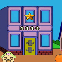 Free online html5 games - Gold Treasure From Cartoon House game 