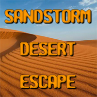 Free online html5 games - Sandstorm Desert Escape game 