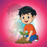 Free online html5 games - G2J Help The Boy Planting game 