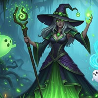 Free online html5 escape games - Witch Evil Spirit Escape Game