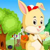 Free online html5 games - Games4King Tiny Lovely Rabbit Rescue game 